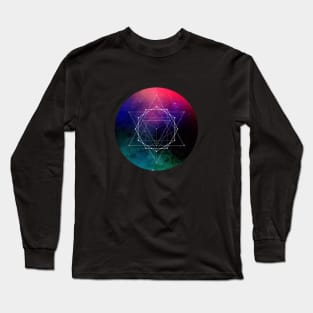 DODECAGRAM - ASTRAL INTERSTELLAR IMAGERY FOR ENLIGHTENED SOULS LIKE YOURSELF Long Sleeve T-Shirt